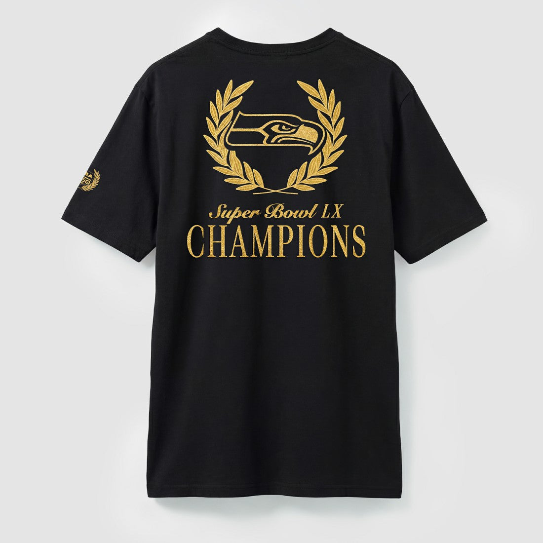NFL Seattle Seahawks Super Bowl LX Champions USA 250 NFL Gold Standard T-Shirt