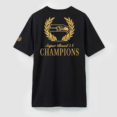 NFL Seattle Seahawks Super Bowl LX Champions USA 250 NFL Gold Standard T-Shirt
