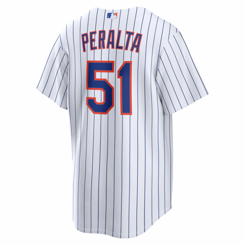 Freddy Peralta New York Mets Home Replica Jersey - White | Nike