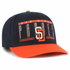 San Diego Padres  Double Headed Baseline Hitch Adjustable Hat - Navy | 47 brand