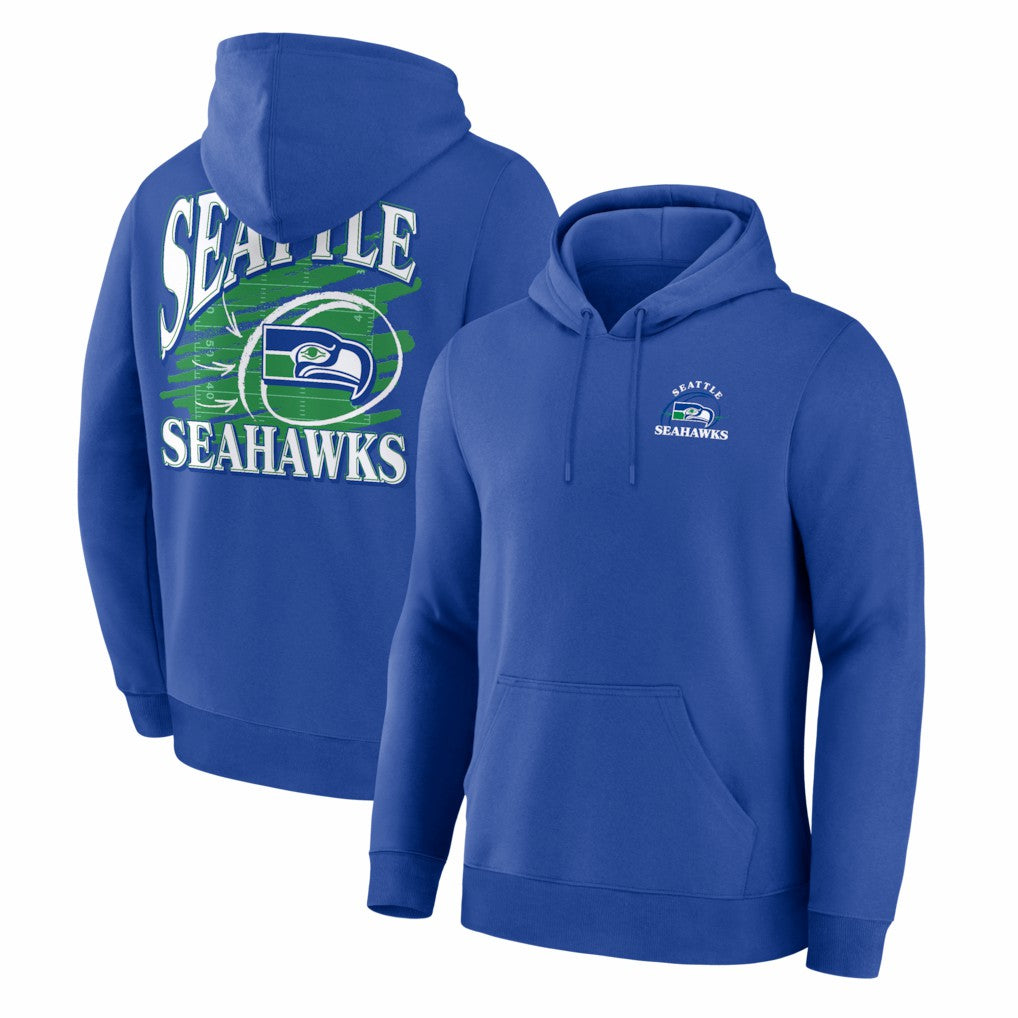 NFL Seattle Seahawks Classic Scribble Legacy Fleece Hoodie