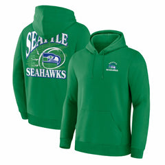 NFL Seattle Seahawks Classic Scribble Legacy Fleece Hoodie