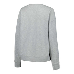Terez MLB Women's Baseball Field Pullover Sweatshirt - Gray