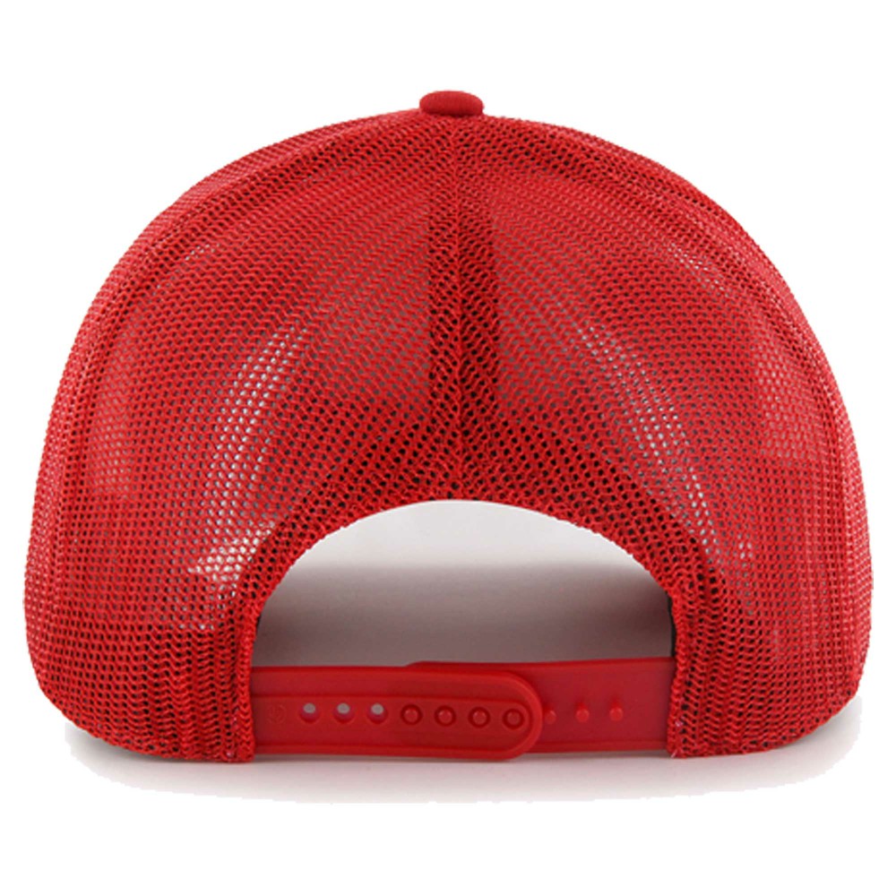 Los Angeles Angels Squad Trucker Adjustable Hat - Red | 47 brand