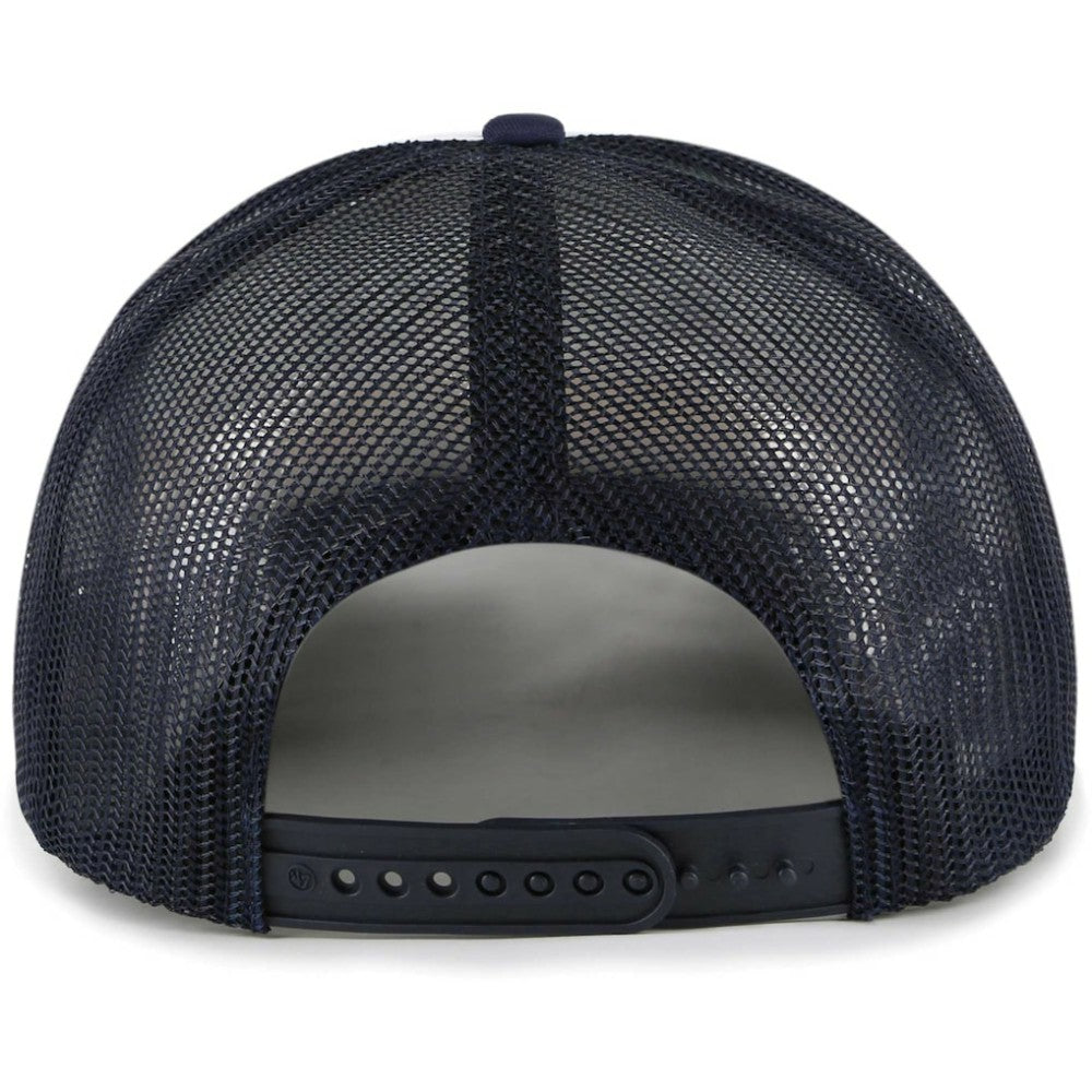 Boston Red Sox Lift Off Foam Front Mesh Trucker Adjustable Hat - Navy | 47 brand