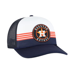 Houston Astros Lift Off Foam Front Mesh Trucker Adjustable Hat - Navy | 47 brand