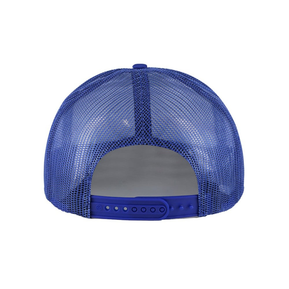Texas Rangers Lift Off Foam Front Mesh Trucker Adjustable Hat - Royal | 47 brand