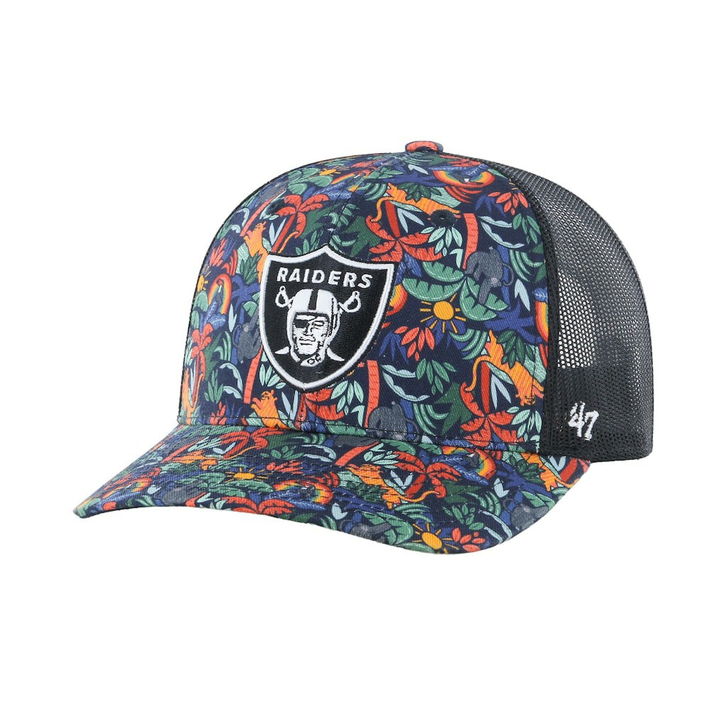 NFL Las Vegas Raiders '47 Youth Jungle Gym Trucker Adjustable Hat