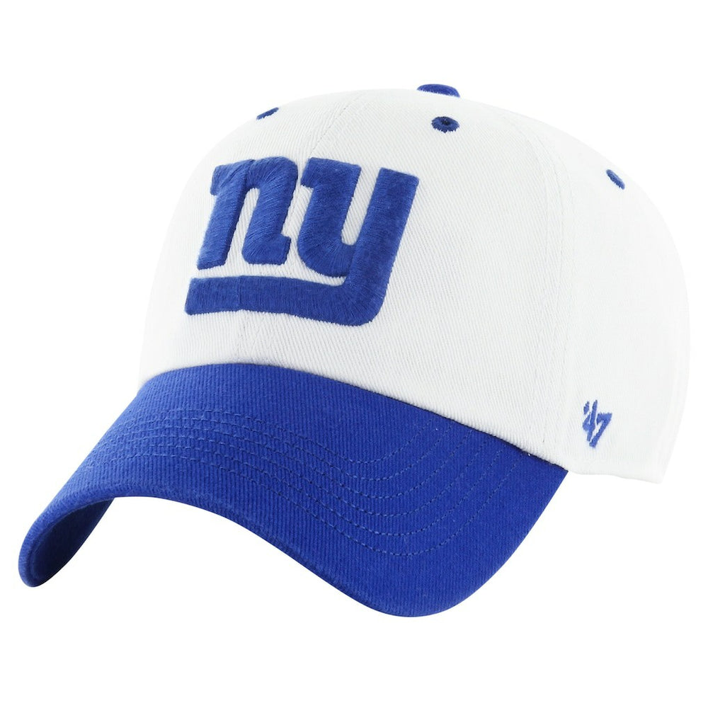 NFL New York Giants '47 Double Header Diamond Clean Up Adjustable Hat