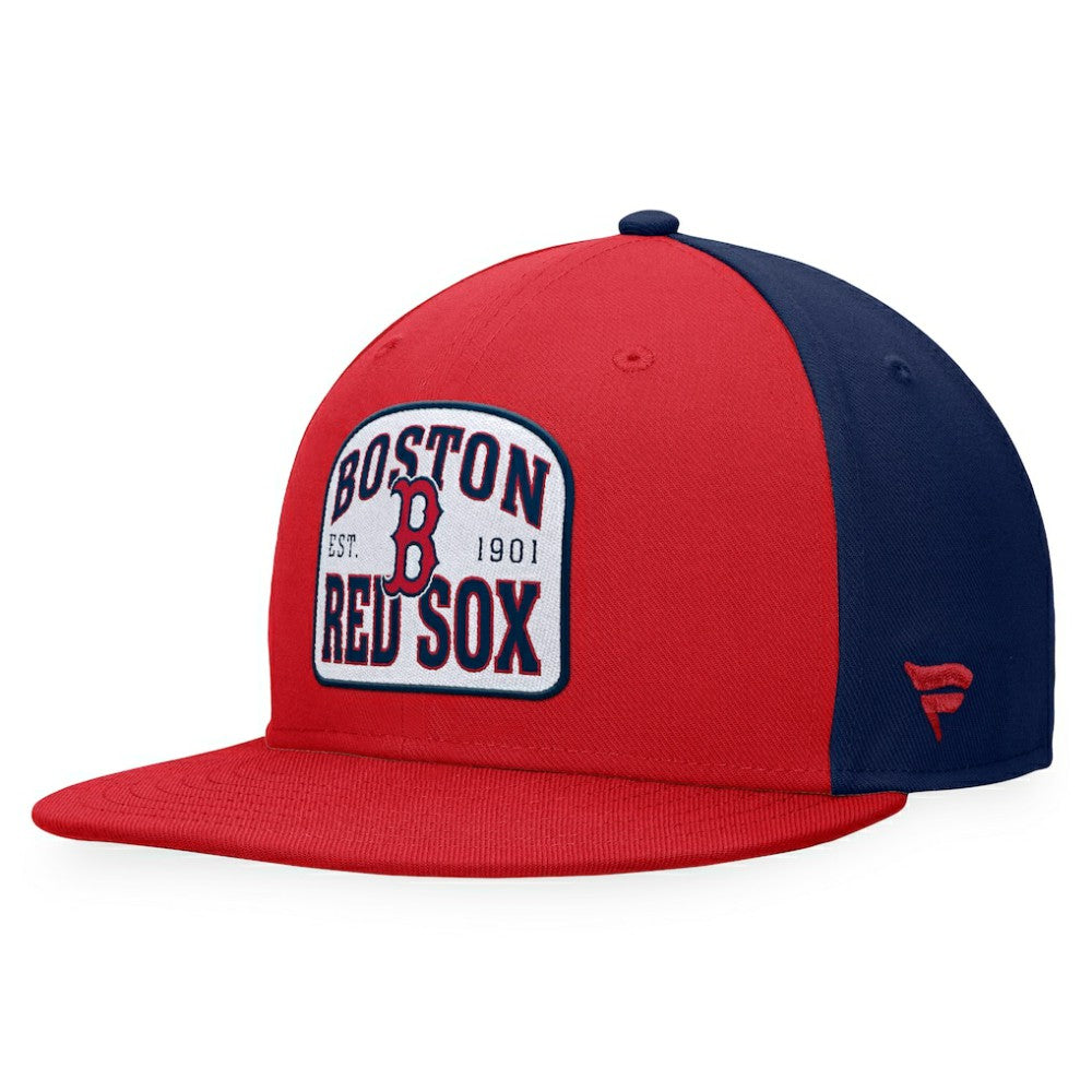 Boston Red Sox Cycle Snapback Hat - Red/Navy
