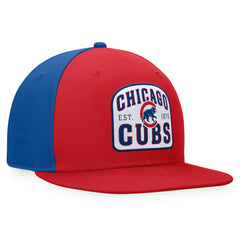 Chicago Cubs Cycle Snapback Hat - Red/Royal
