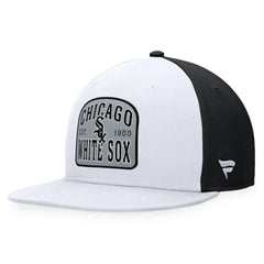 Chicago White Sox Cycle Snapback Hat - White/Black
