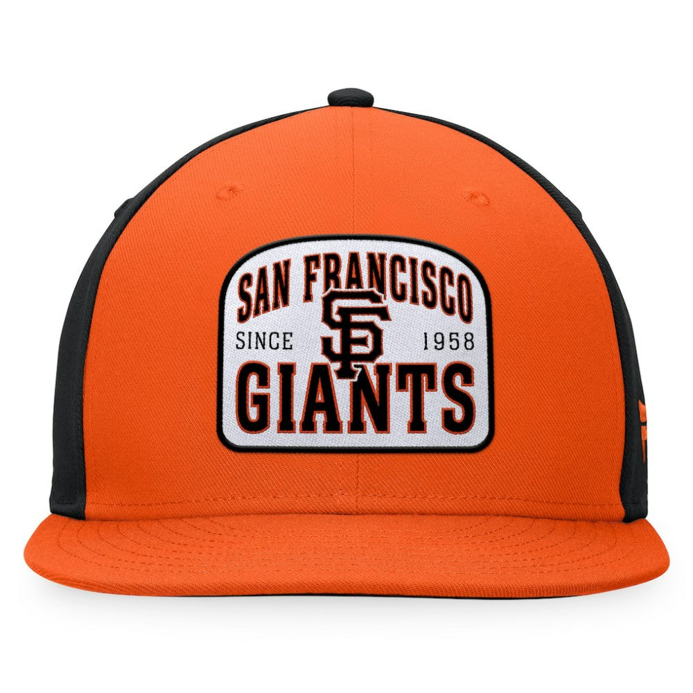 San Francisco Giants Cycle Snapback Hat - Orange/Black