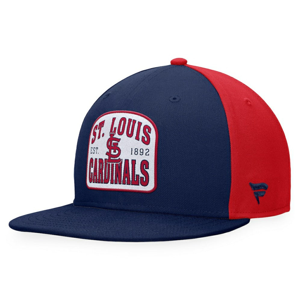 St. Louis Cardinals Cycle Snapback Hat - Navy/Red