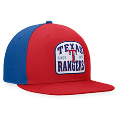 Texas Rangers Cycle Snapback Hat - Red/Royal