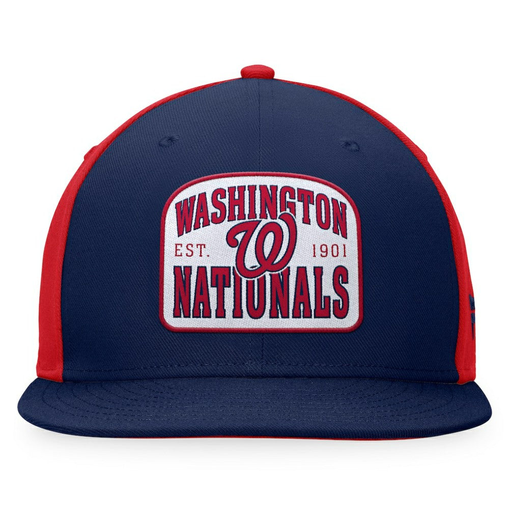 Washington Nationals Cycle Snapback Hat - Navy/Red