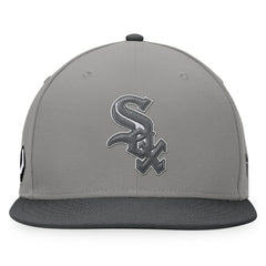 Chicago White Sox Ace Snapback Hat - Gray/Charcoal