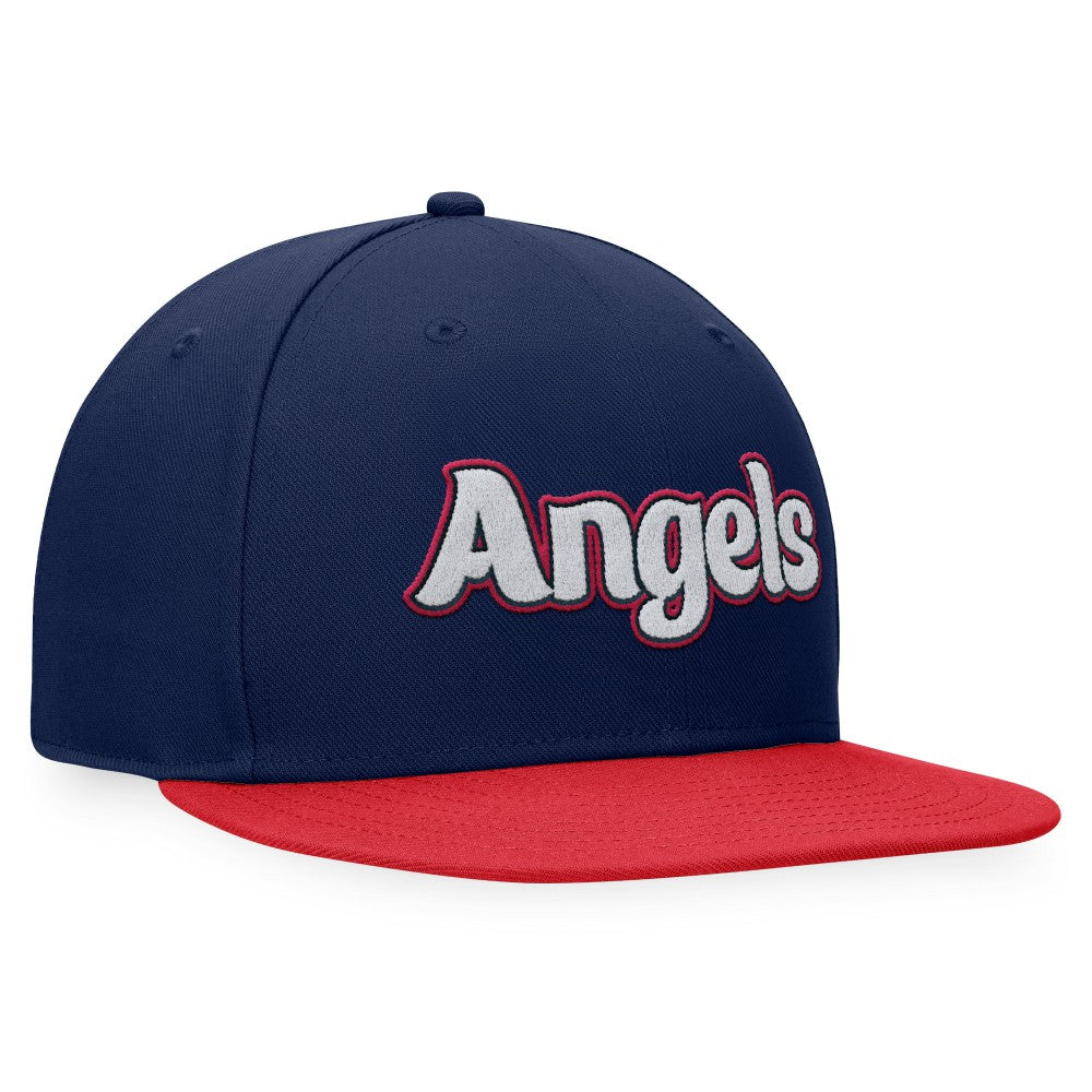 Los Angeles Angels Cooperstown Collection Hurler Fitted Hat - Navy