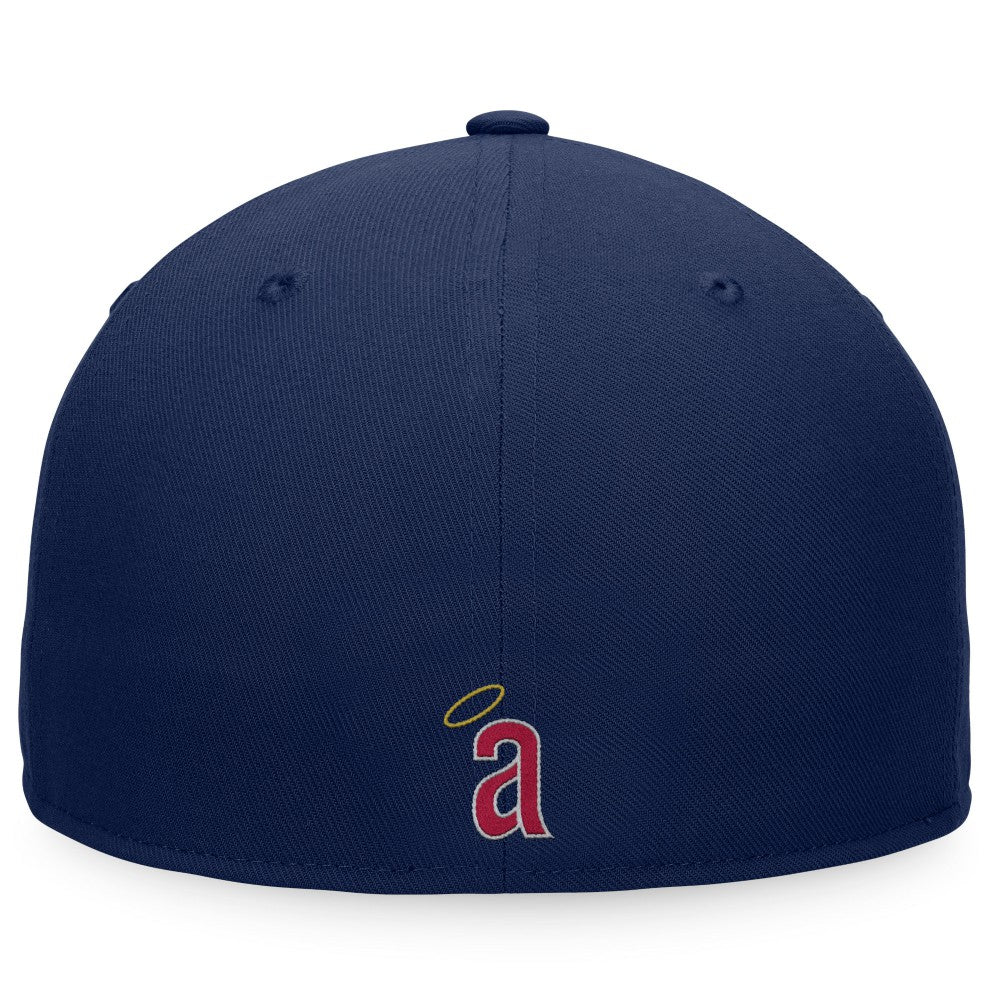Los Angeles Angels Cooperstown Collection Hurler Fitted Hat - Navy