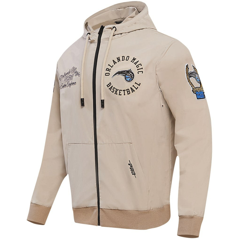 Orlando Magic Pro Standard Hybrid Full-Zip Hoodie - Khaki for sale