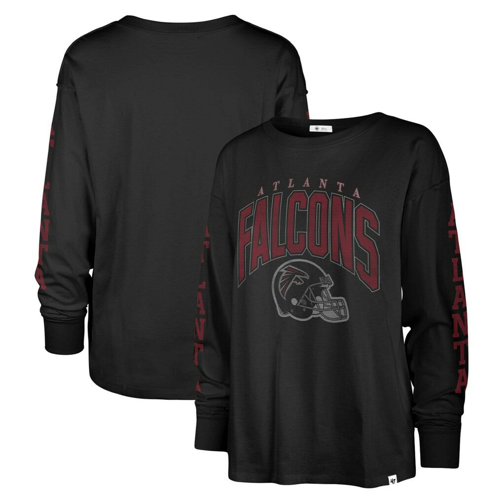 NFL Atlanta Falcons '47 Women's Tom Cat Lightweight Long Sleeve T-Shirt