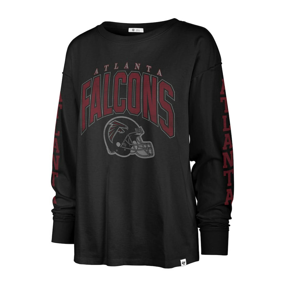 NFL Atlanta Falcons '47 Women's Tom Cat Lightweight Long Sleeve T-Shirt