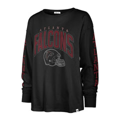 NFL Atlanta Falcons '47 Women's Tom Cat Lightweight Long Sleeve T-Shirt