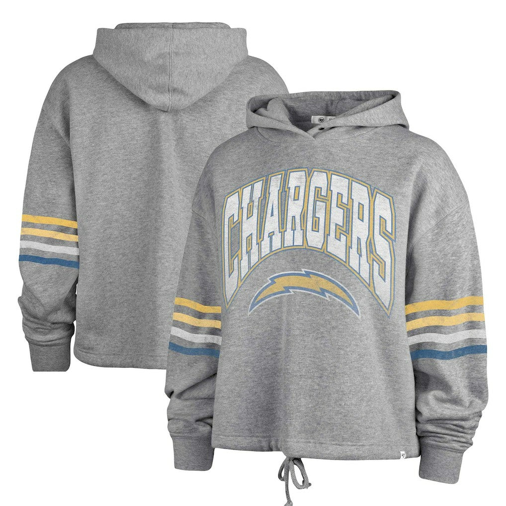 NFL Los Angeles Chargers '47 Women's Upland Bennett Pullover Hoodie