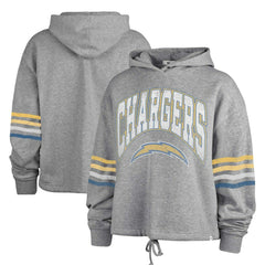 NFL Los Angeles Chargers '47 Women's Upland Bennett Pullover Hoodie