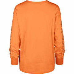 NFL Cleveland Browns '47 Women's Tom Cat Lightweight Long Sleeve T-Shirt