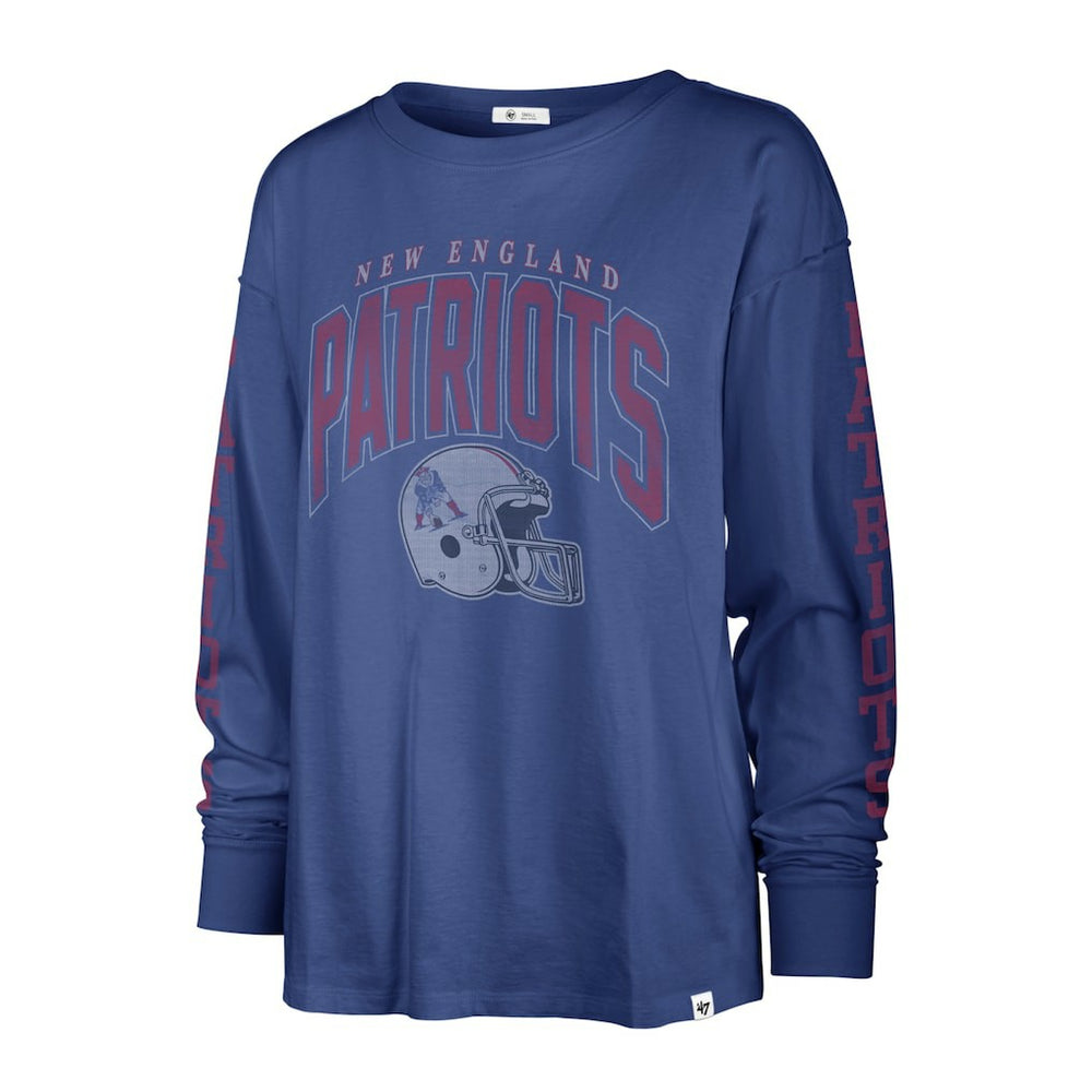 NFL New England Patriots '47 Women's Tom Cat Lightweight Long Sleeve T-Shirt