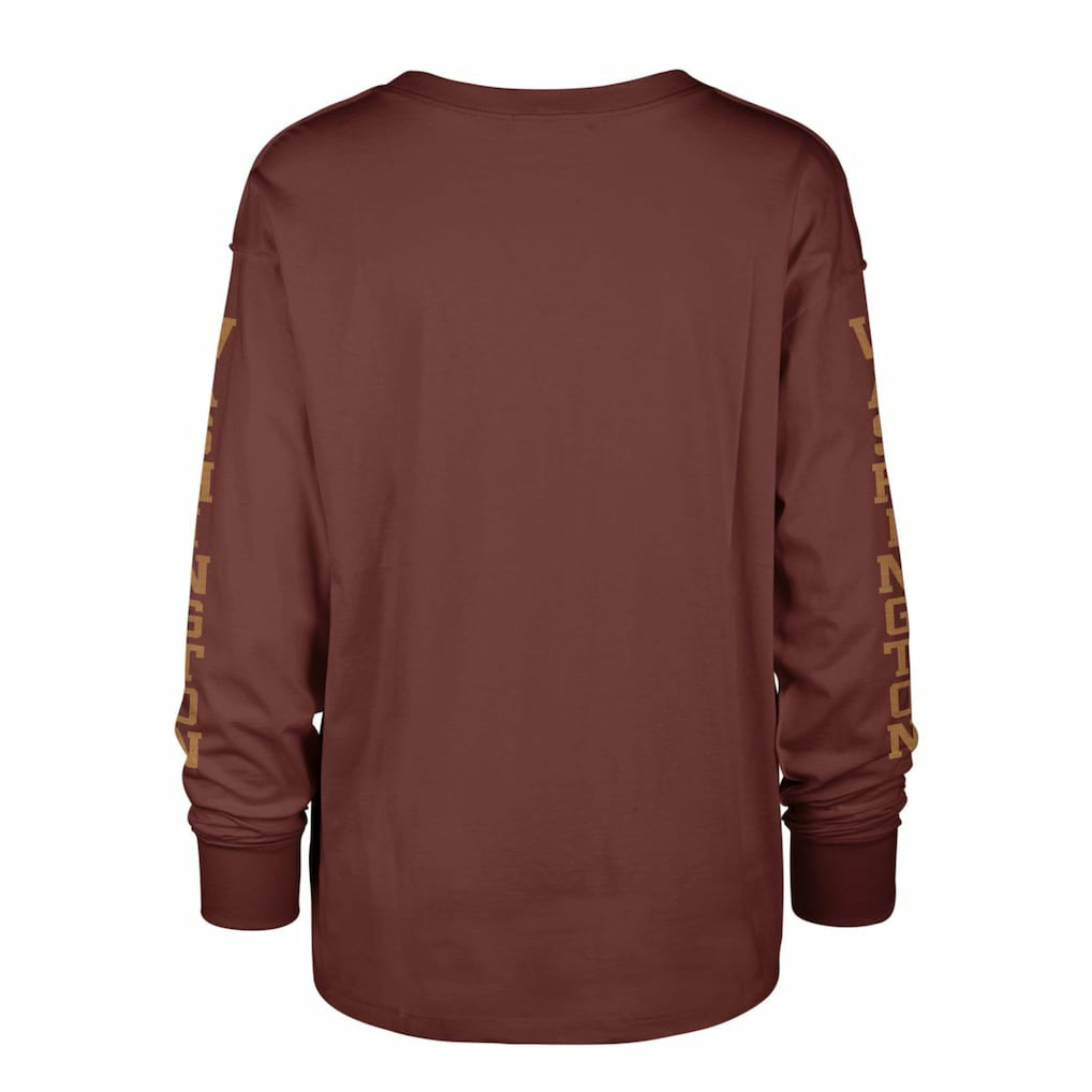 NFL Washington Commanders '47 Women's Tom Cat Lightweight Long Sleeve T-Shirt