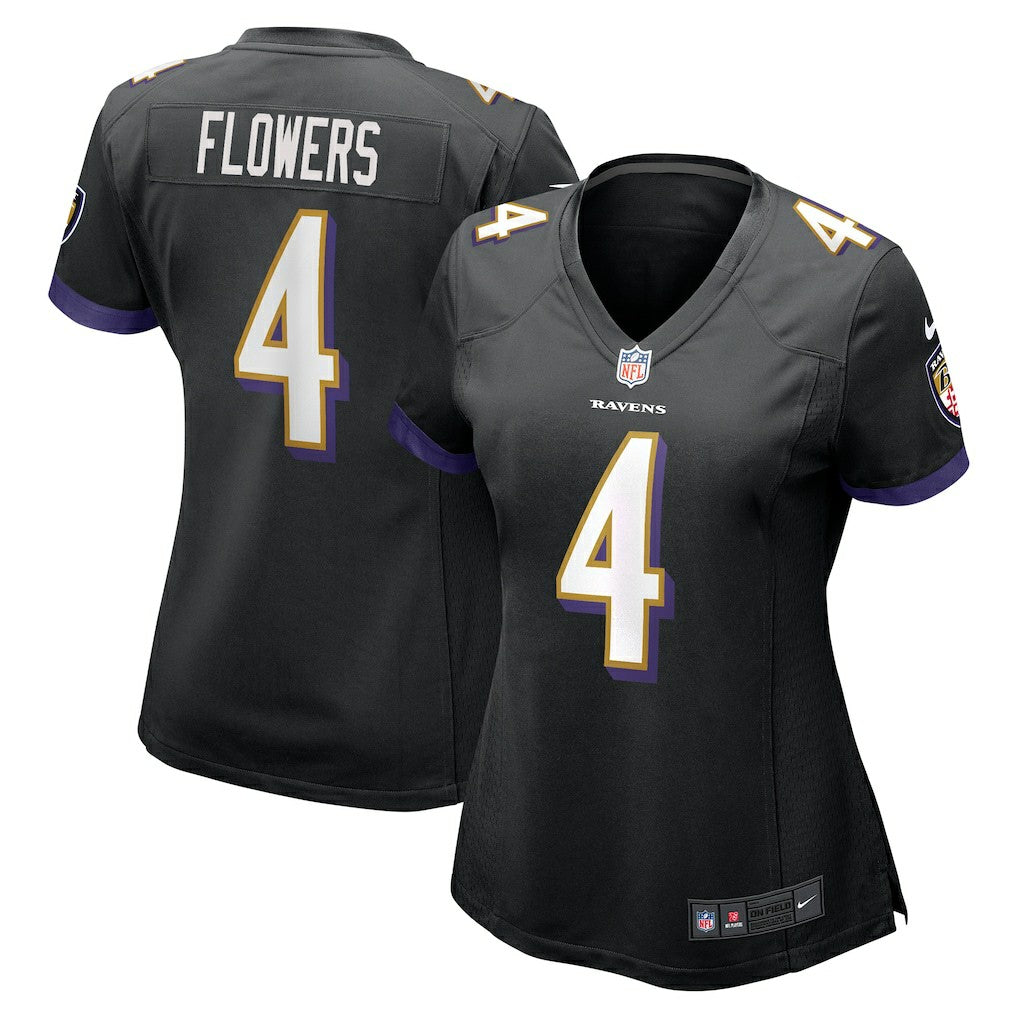 NFL Baltimore Ravens Zay Flowers  Women's Alternate Game Jersey
