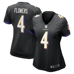 NFL Baltimore Ravens Zay Flowers  Women's Alternate Game Jersey