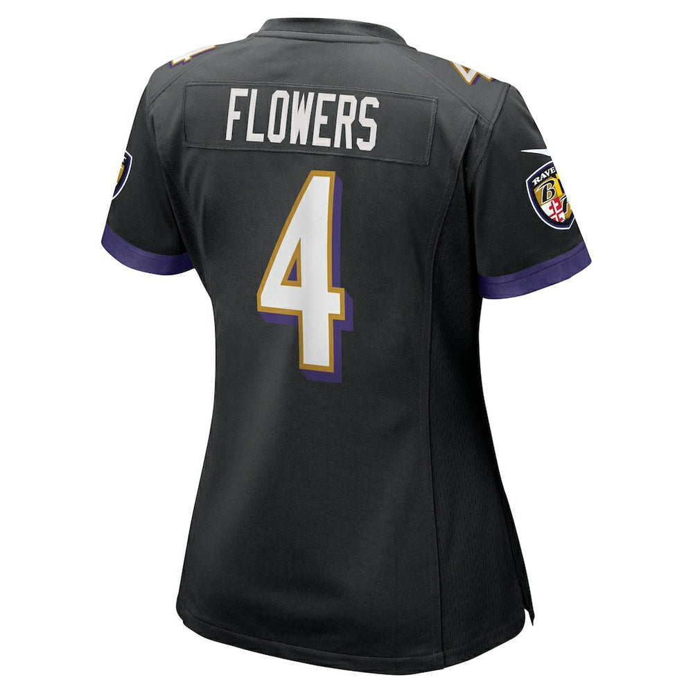 NFL Baltimore Ravens Zay Flowers  Women's Alternate Game Jersey