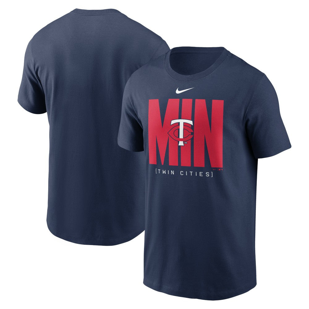 Minnesota Twins Scoreboard T-Shirt - Navy | Nike