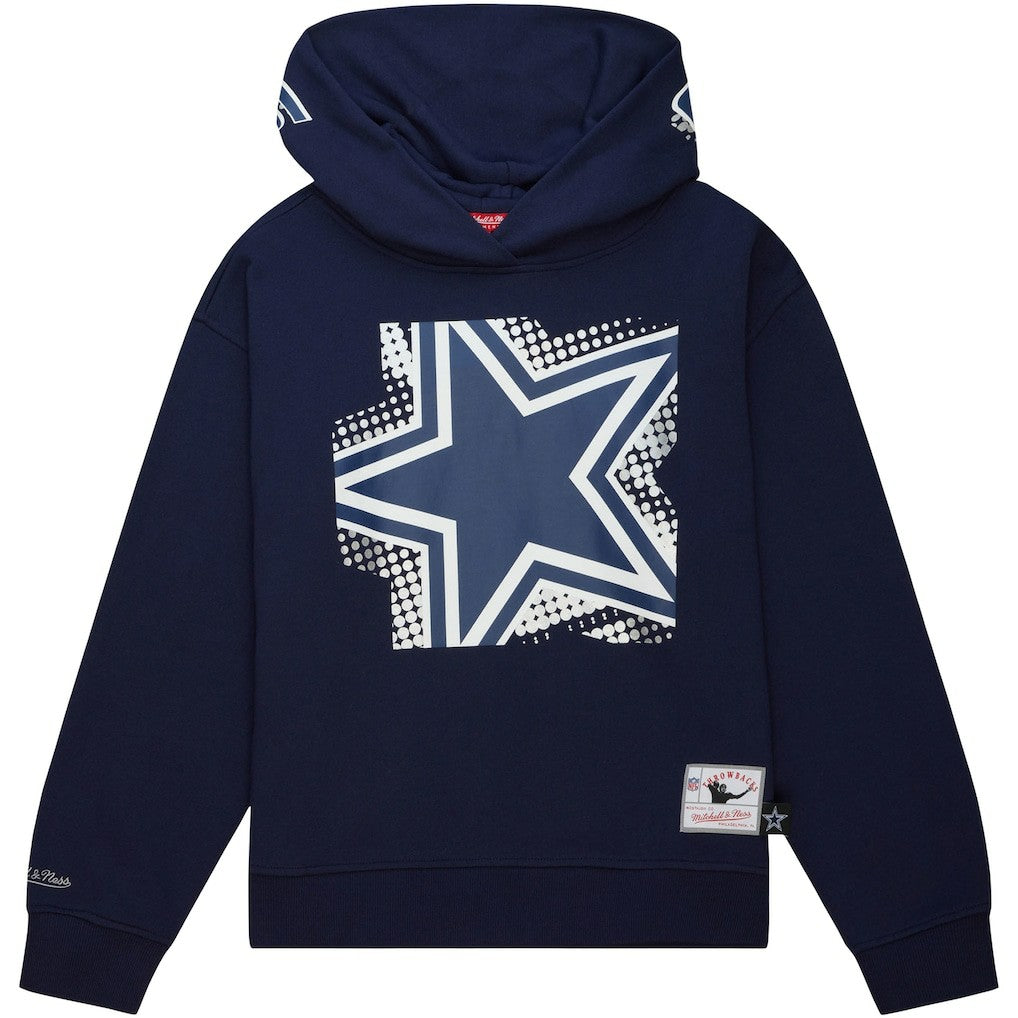 NFL Dallas Cowboys Women's Gridiron Classics Big Face 7.0 Pullover Hoodie