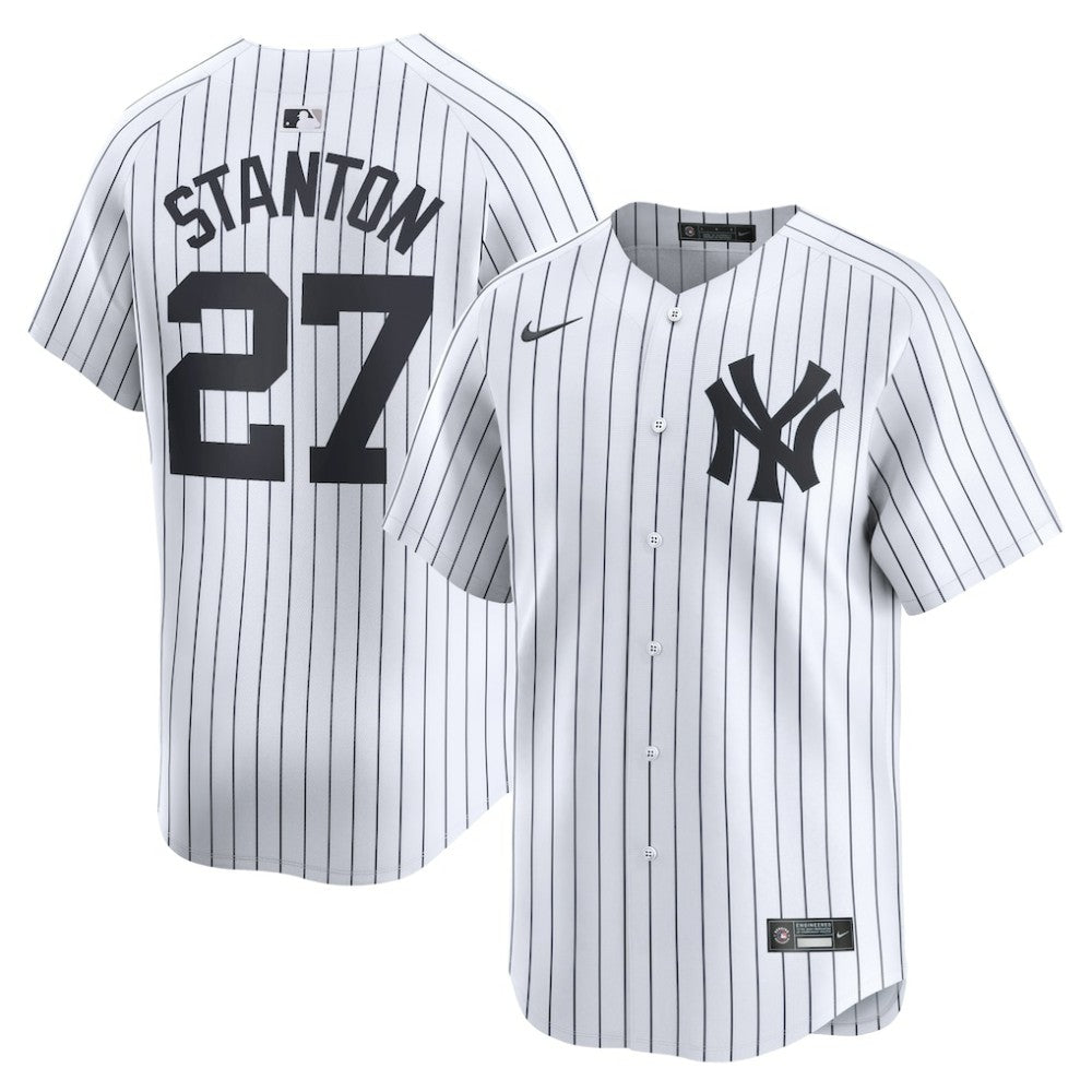 Giancarlo Stanton New York Yankees Home Limited Player Jersey - White | Nike