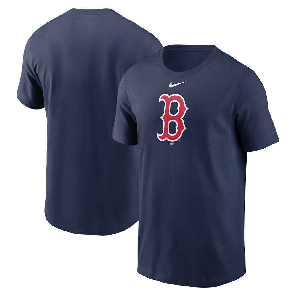 Boston Red Sox Fuse Large Logo T-Shirt - Navy | Nike