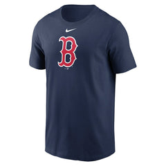 Boston Red Sox Fuse Large Logo T-Shirt - Navy | Nike