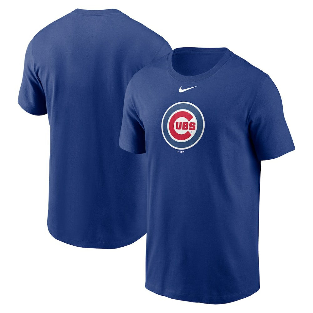 Chicago Cubs Fuse Large Logo T-Shirt - Royal | Nike