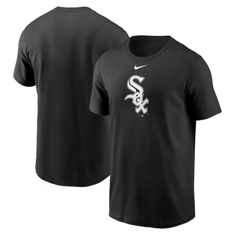 Chicago White Sox Fuse Large Logo T-Shirt - Black | Nike