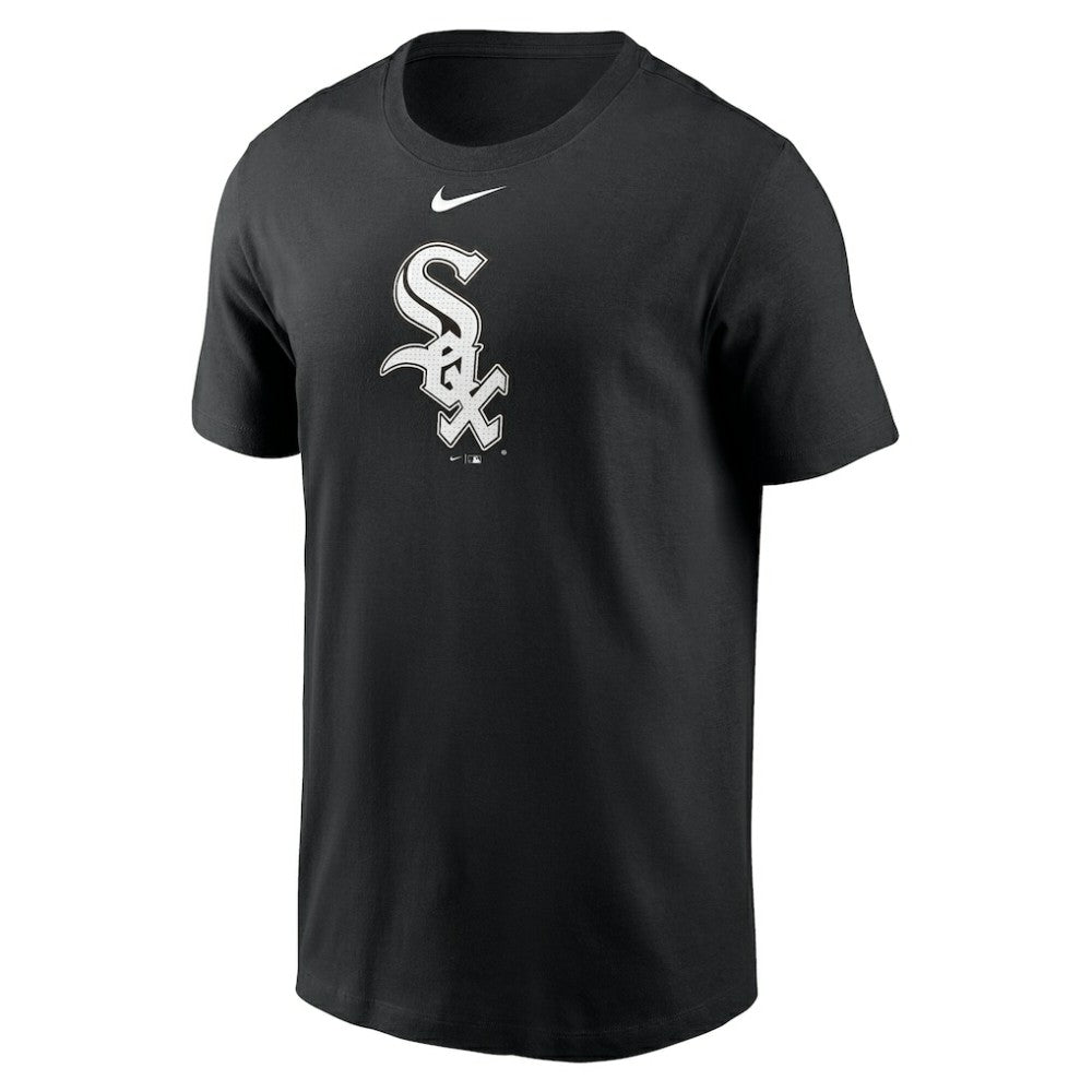 Chicago White Sox Fuse Large Logo T-Shirt - Black | Nike