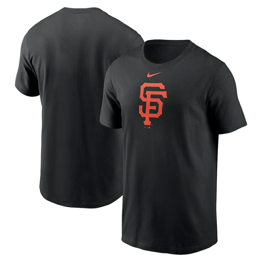San Francisco Giants Fuse Large Logo T-Shirt - Black | Nike