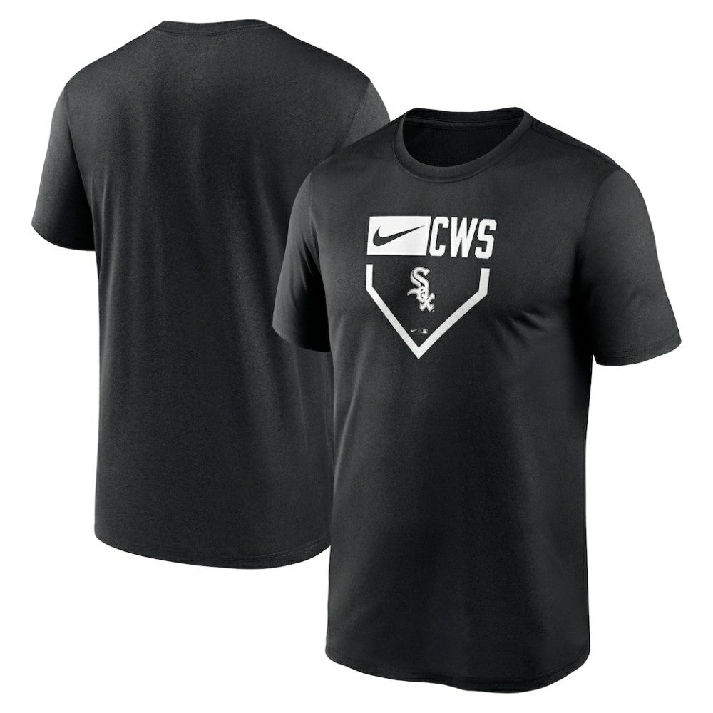Chicago White Sox Home Plate Icon Legend Performance T-Shirt - Black | Nike