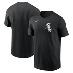 Chicago White Sox Fuse Wordmark T-Shirt - Black | Nike