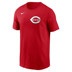 Cincinnati Reds Fuse Wordmark T-Shirt - Red | Nike