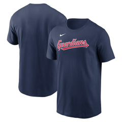 Cleveland Guardians Fuse Wordmark T-Shirt - Navy | Nike