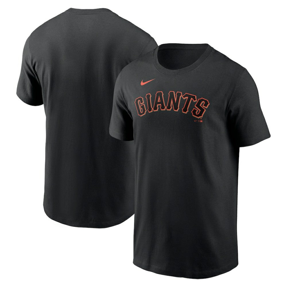 San Francisco Giants Fuse Wordmark T-Shirt - Black | Nike