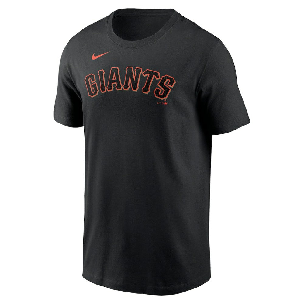 San Francisco Giants Fuse Wordmark T-Shirt - Black | Nike